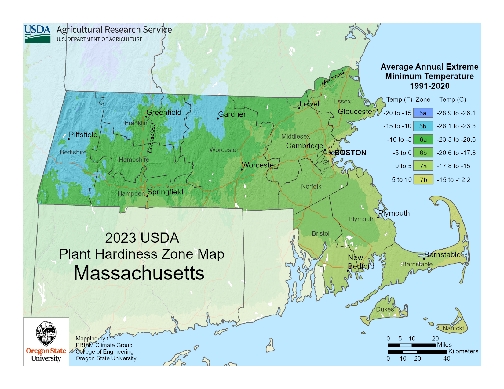 Massachusetts plant hardiness zone 150 DPI