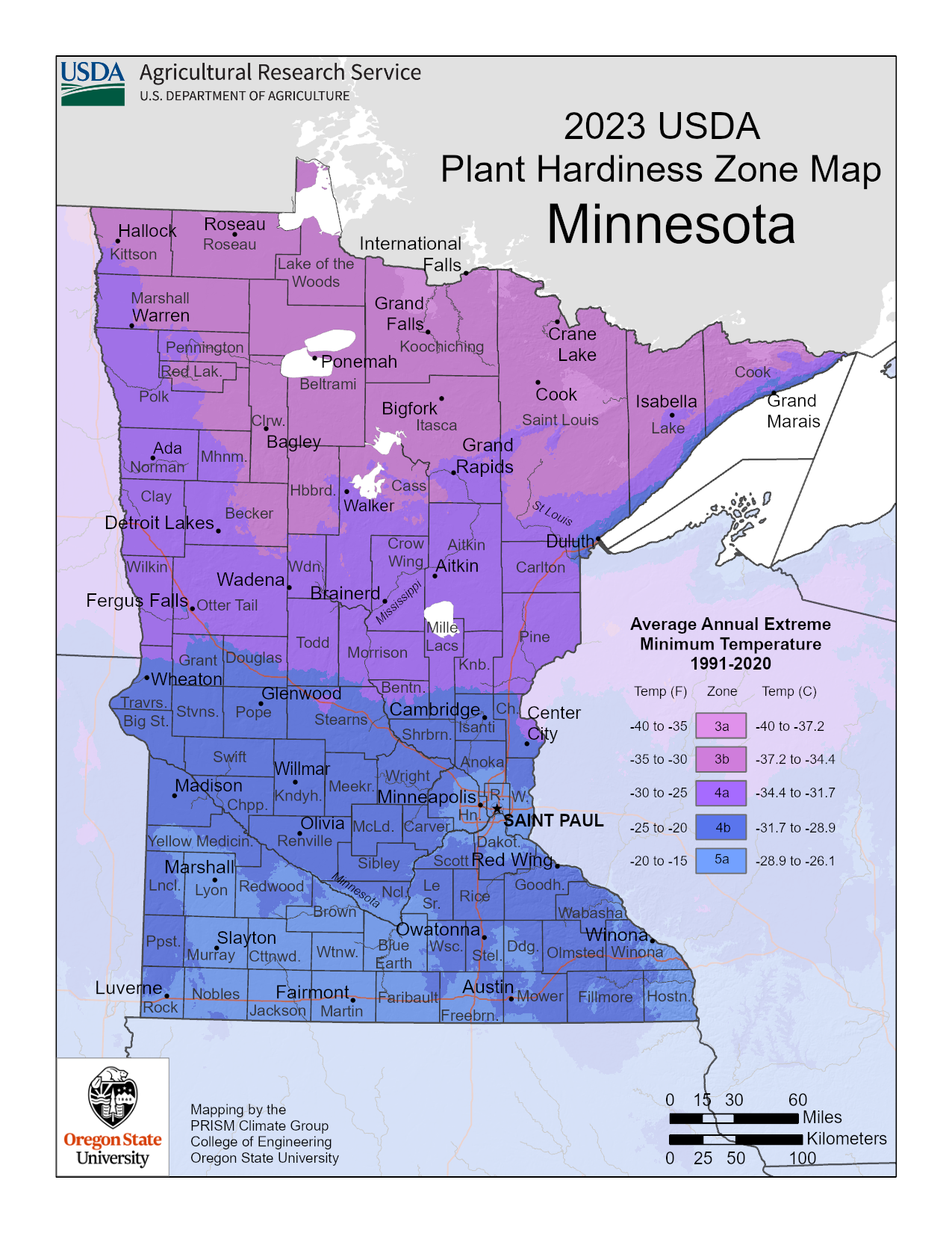 Minnesota plant hardiness zone 150 DPI